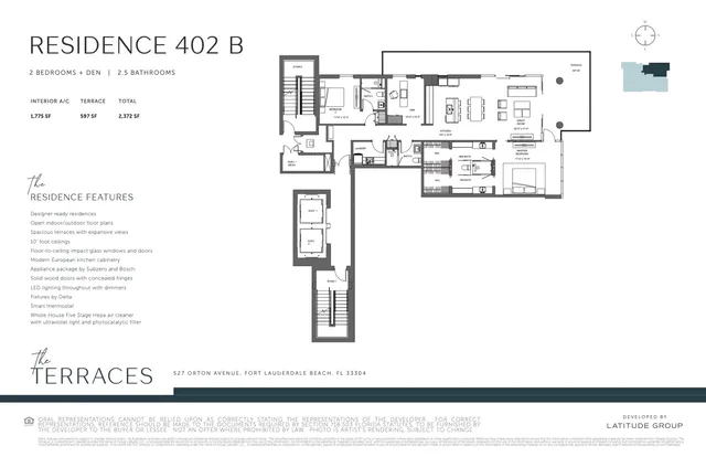 The Terraces Fort Lauderdale — Residence 402B