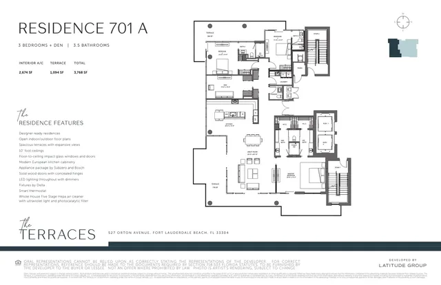 The Terraces Fort Lauderdale — Residence 701 A