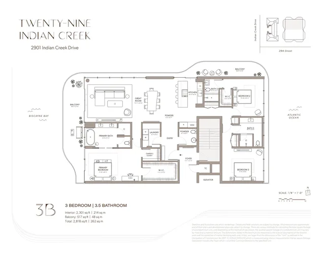 Twenty-Nine Indian Creek — 3B